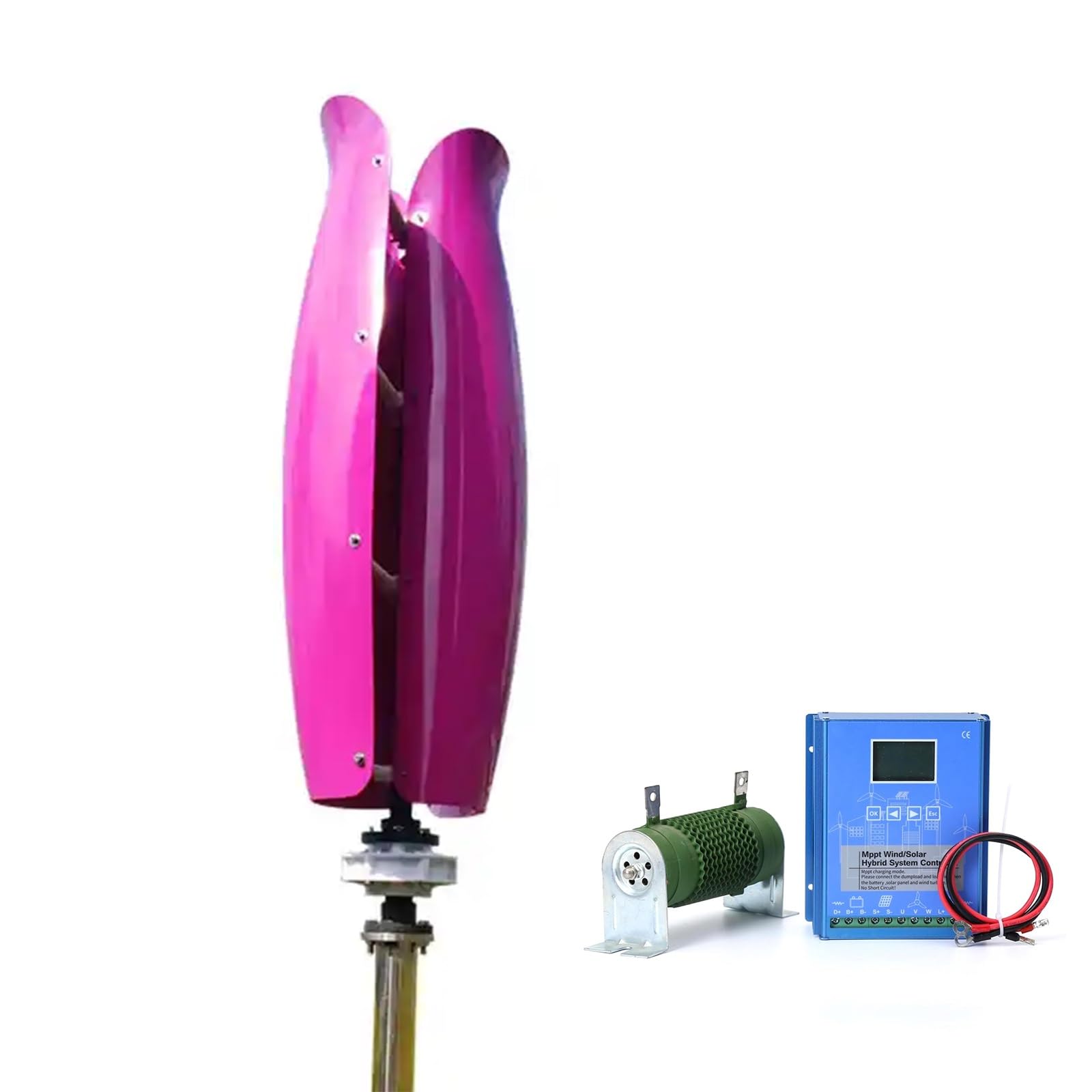 100W F Tulip-shaped Vertical Axis Wind Turbine